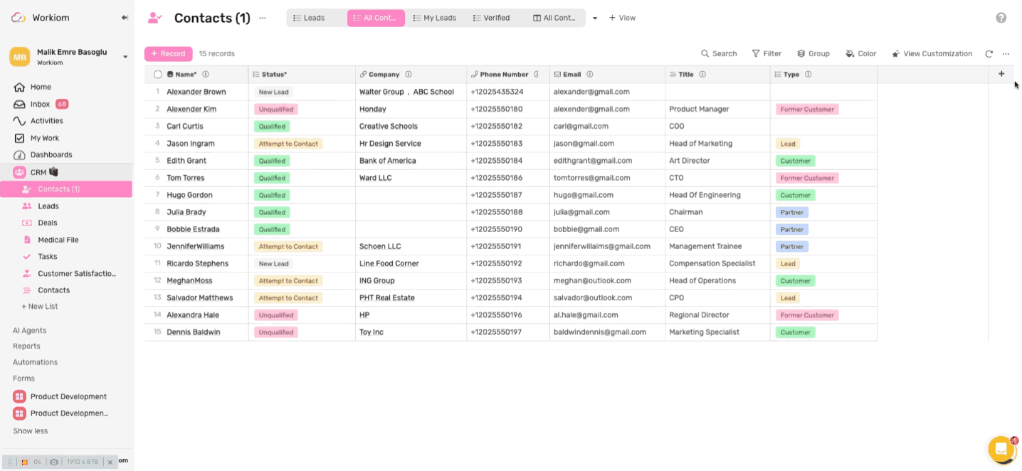 Map View GIF
